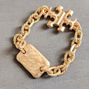 TORY BURCH Chunky Signature Bar Chain Bracelet